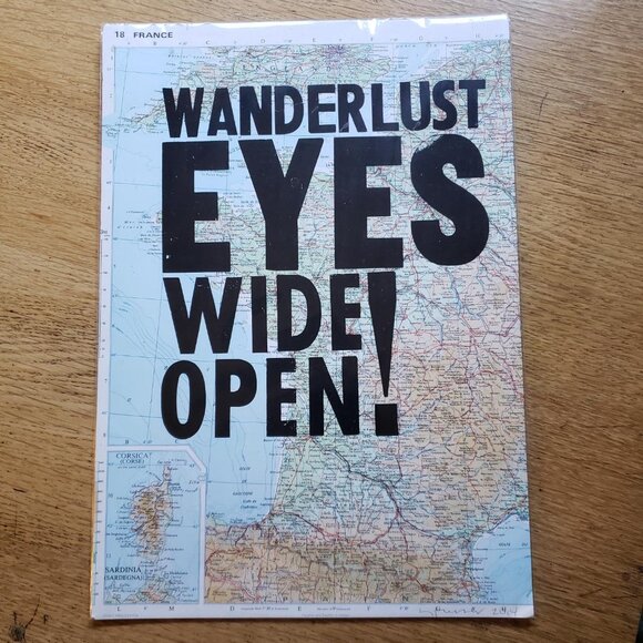 Unique, Original Map Travel Prints - Picture 2 of 7